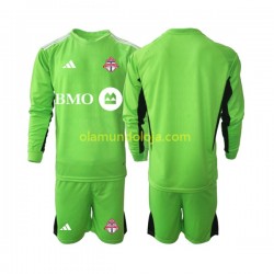 Camisola Toronto FC Guarda-redes Criança Equipamento Primeiro 2023 Manga Comprida